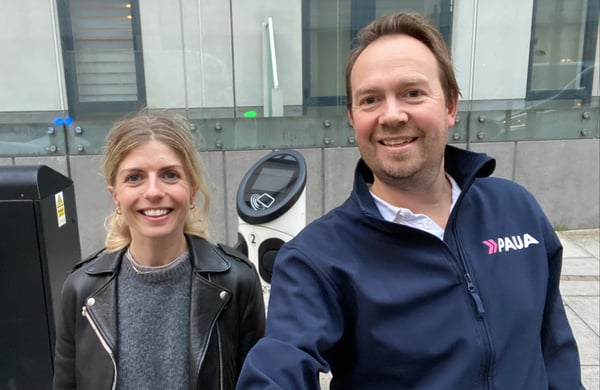 Charlotte Bailey, Moove, Head of Europe & Niall Riddell, Paua, CEO & Co-founder