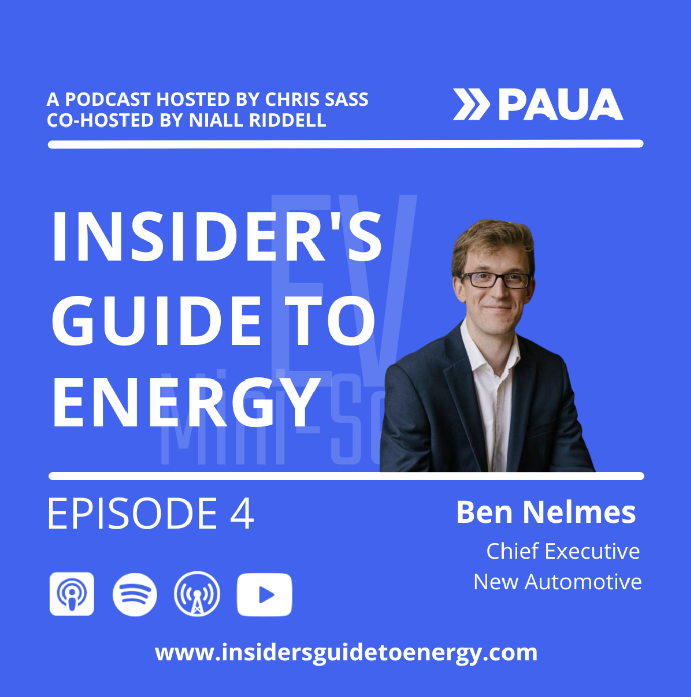 Chris Sass and Niall Riddell from Paua, talk to Ben Nelmes, the CEO of New Automotive about ‘How do we accelerate EV adoption?’