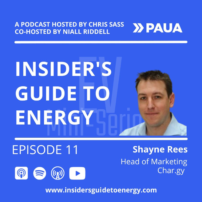 Chris Sass and Niall Riddell from Paua, talk to Shayne Rees, Head of Marketing at Char.gy about ‘   EV Charging for Multifamily Dwellers’.